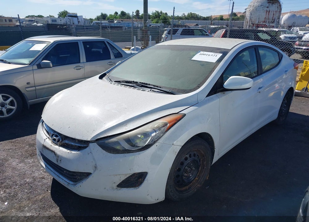 2011 HYUNDAI ELANTRA GLS VIN: 5NPDH4AE0BH060054