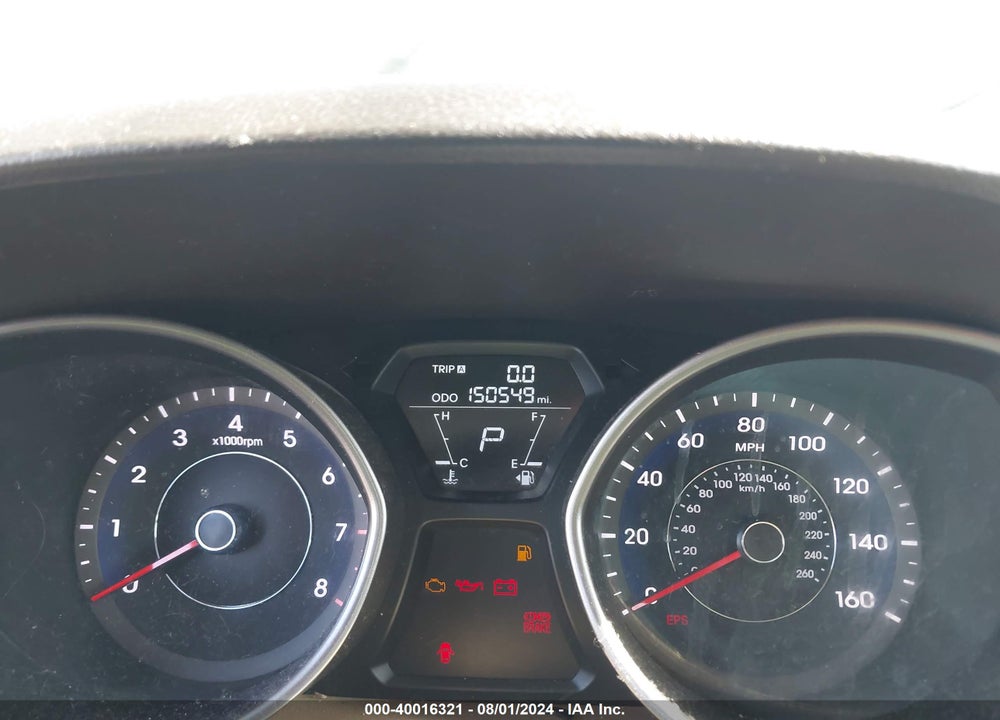 2011 HYUNDAI ELANTRA GLS VIN: 5NPDH4AE0BH060054