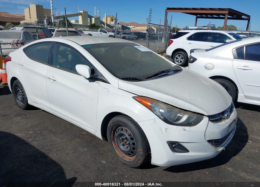 2011 HYUNDAI ELANTRA GLS VIN: 5NPDH4AE0BH060054