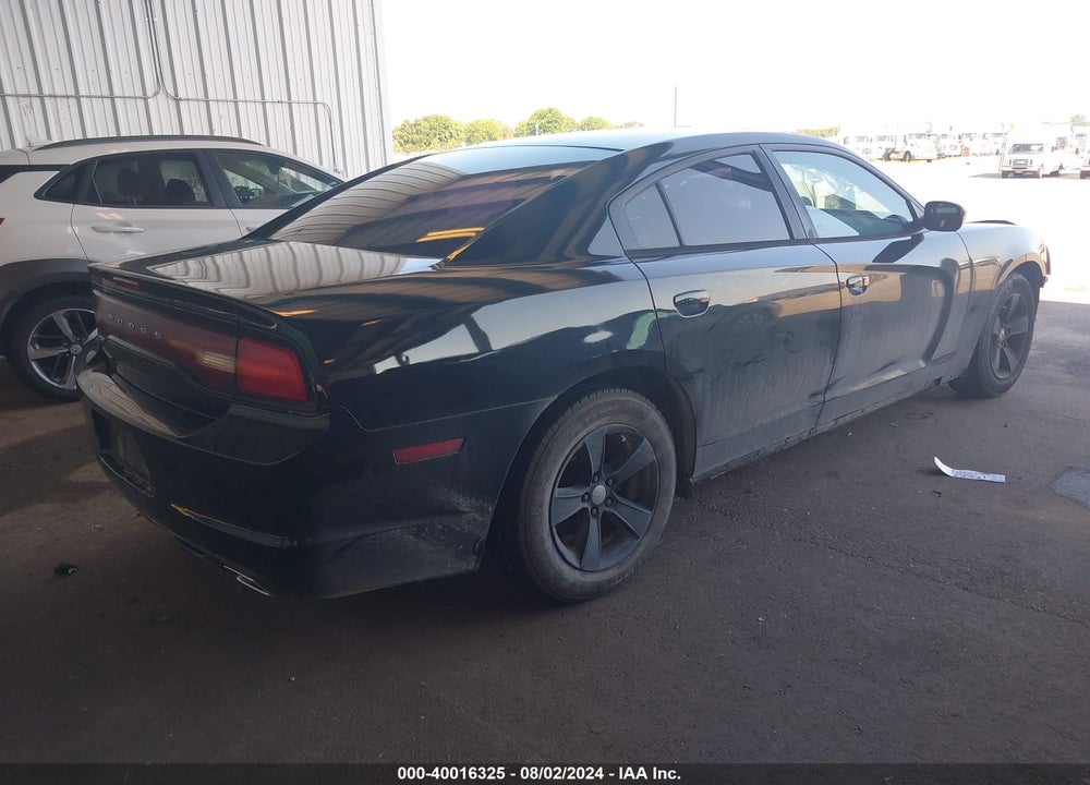 2013 DODGE CHARGER SE VIN: 2C3CDXBGXDH701364