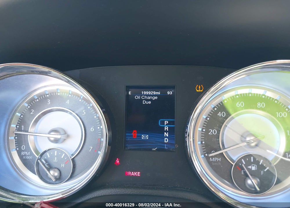 2012 CHRYSLER 300 VIN: 2C3CCAAG9CH216715