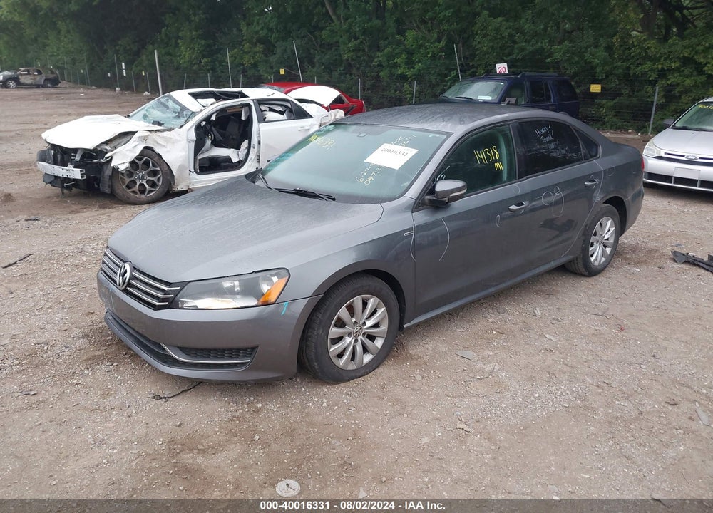2015 VOLKSWAGEN PASSAT 1.8T WOLFSBURG EDITION VIN: 1VWAT7A32FC057124