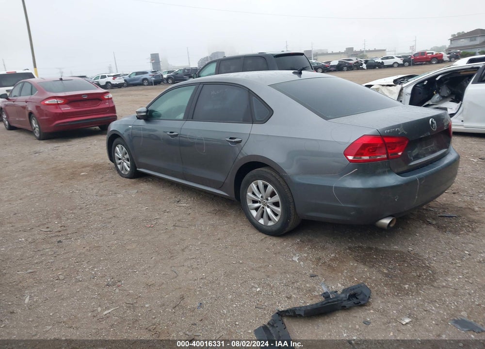 2015 VOLKSWAGEN PASSAT 1.8T WOLFSBURG EDITION VIN: 1VWAT7A32FC057124