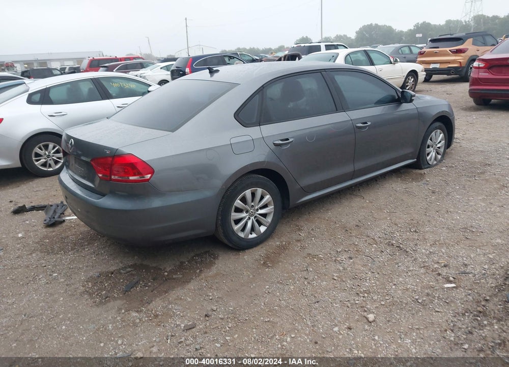 2015 VOLKSWAGEN PASSAT 1.8T WOLFSBURG EDITION VIN: 1VWAT7A32FC057124