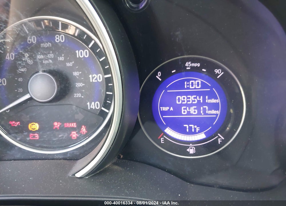 2019 HONDA FIT LX VIN: 3HGGK5H45KM703799