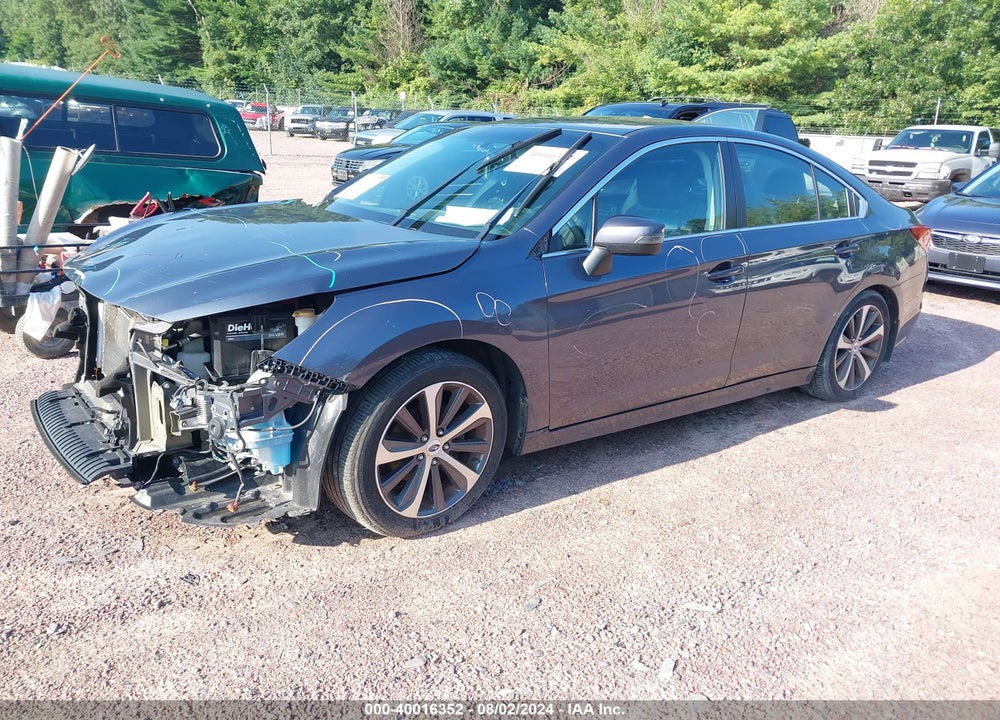 2016 SUBARU LEGACY VIN: 4S3BNBJ69G3005960