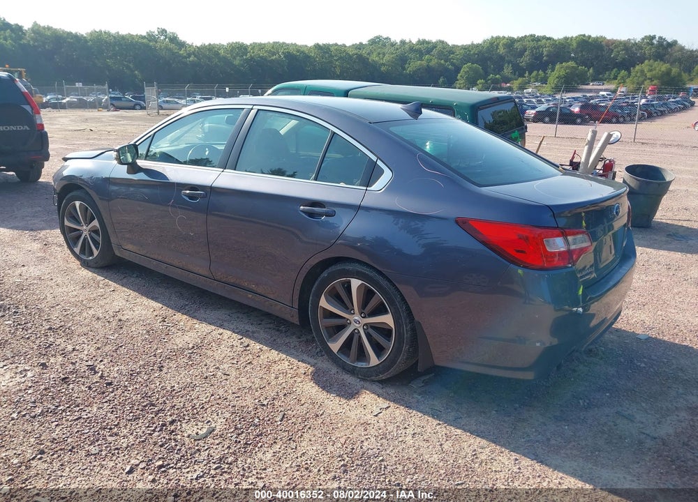 2016 SUBARU LEGACY VIN: 4S3BNBJ69G3005960