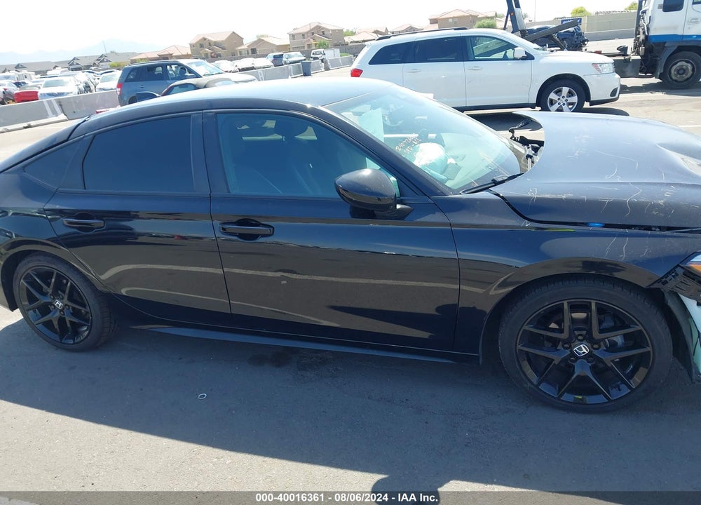 2022 HONDA CIVIC VIN: 19XFL2H80NE013370