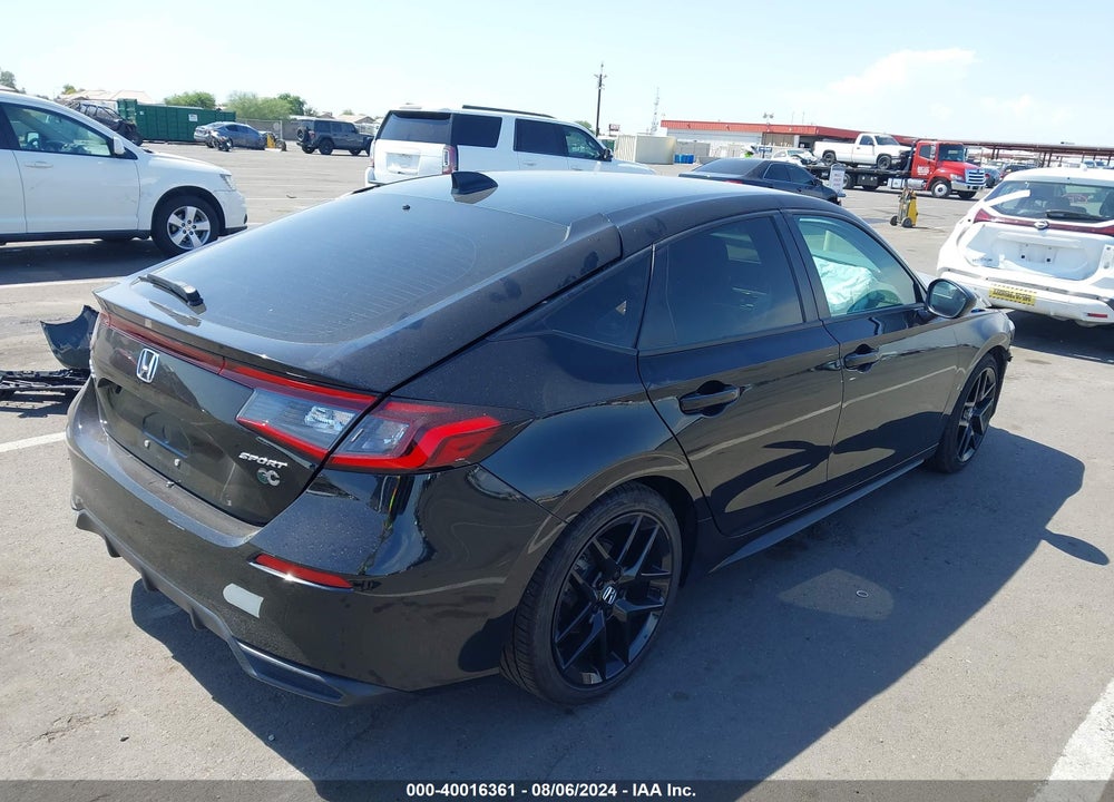 2022 HONDA CIVIC VIN: 19XFL2H80NE013370