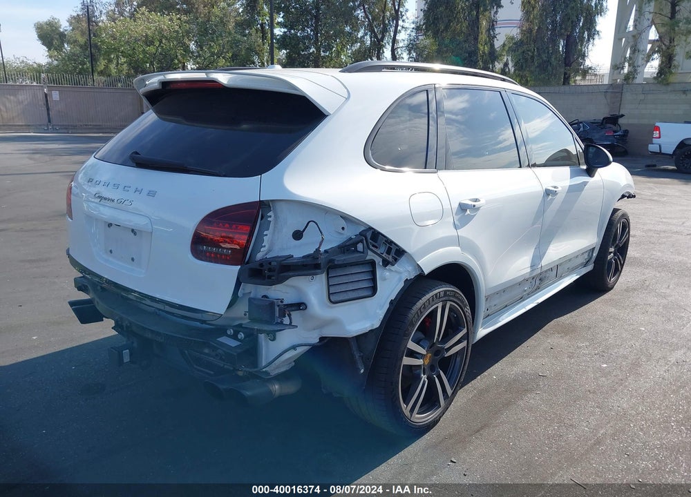 2014 PORSCHE CAYENNE GTS VIN: WP1AD2A28ELA76817