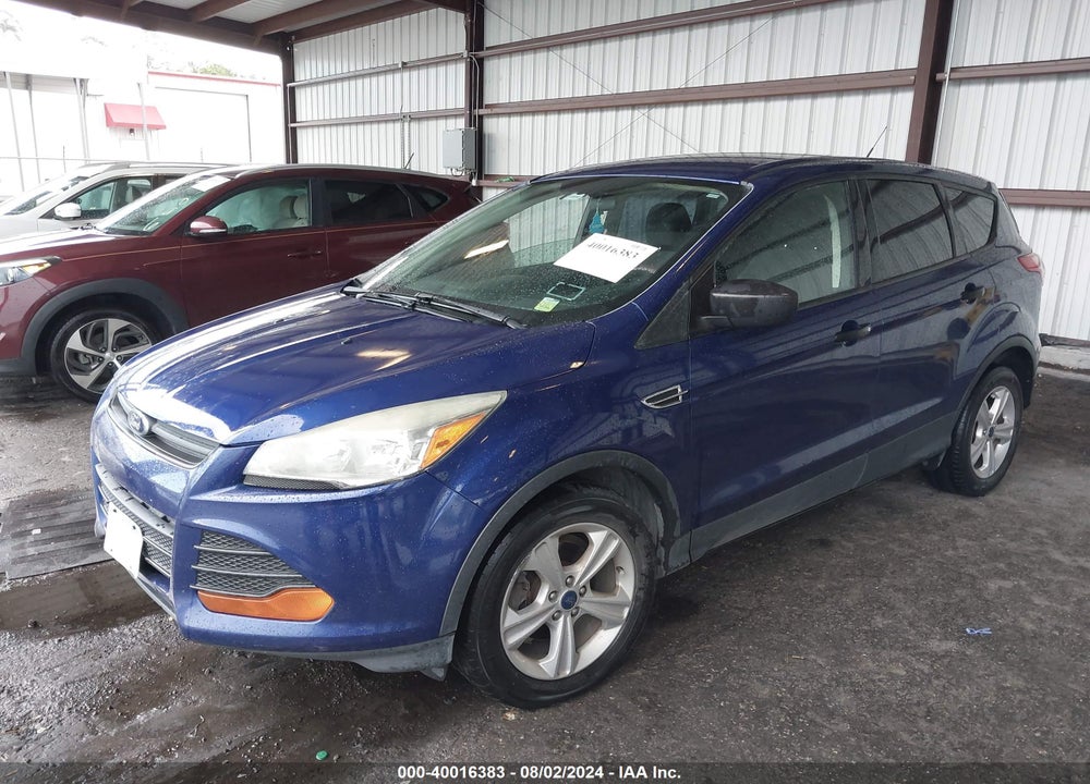 2014 FORD ESCAPE S VIN: 1FMCU0F78EUE54742