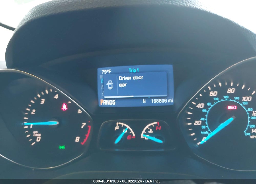 2014 FORD ESCAPE S VIN: 1FMCU0F78EUE54742