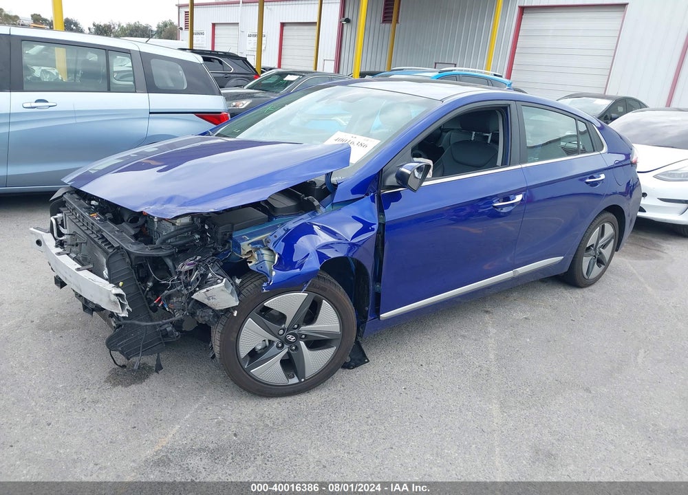 2022 HYUNDAI IONIQ HYBRID LIMITED VIN: KMHC05LC1NU269278