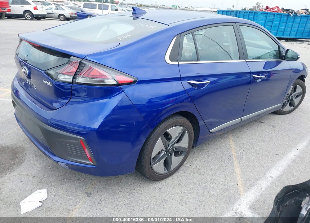 2022 HYUNDAI IONIQ HYBRID LIMITED VIN: KMHC05LC1NU269278