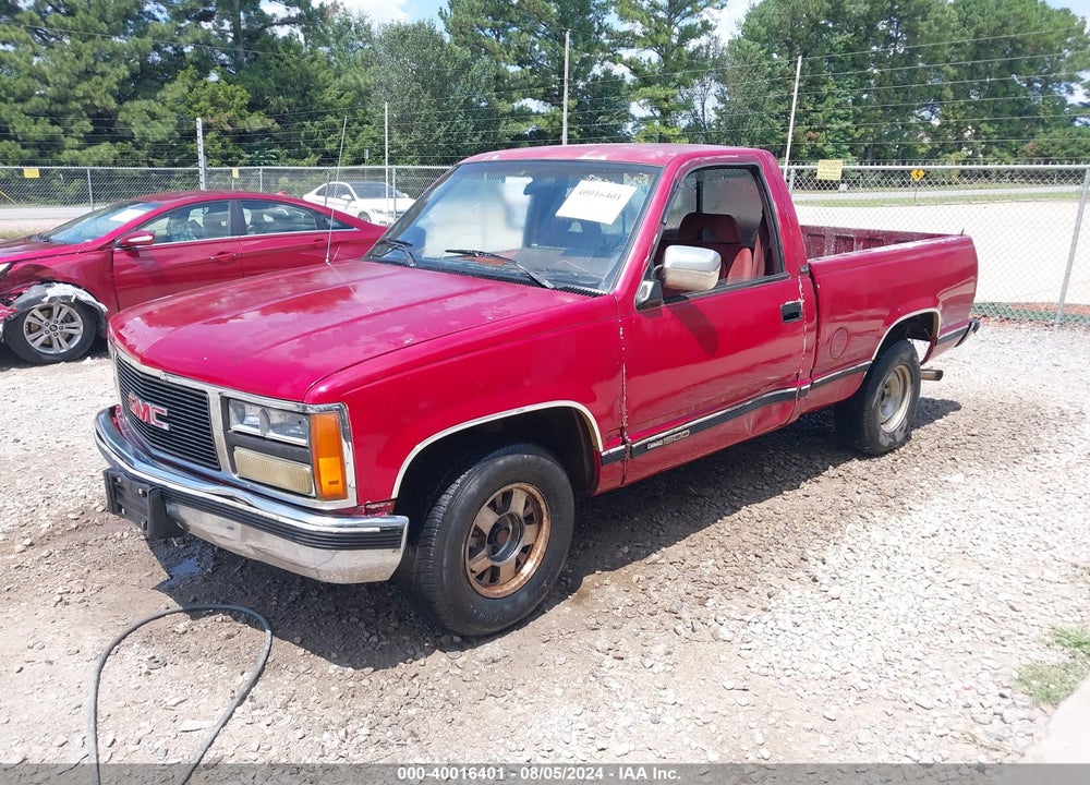 1993 GMC SIERRA C1500 VIN: 1GTDC14K9PZ506202