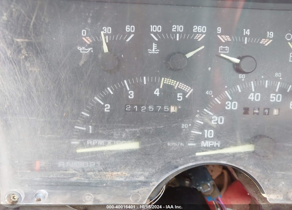 1993 GMC SIERRA C1500 VIN: 1GTDC14K9PZ506202