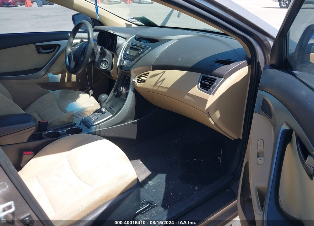 2013 HYUNDAI ELANTRA GLS VIN: 5NPDH4AE6DH183070