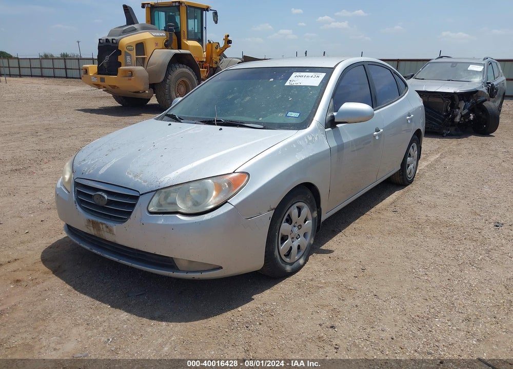 2008 HYUNDAI ELANTRA GLS/SE VIN: KMHDU46D68U540993