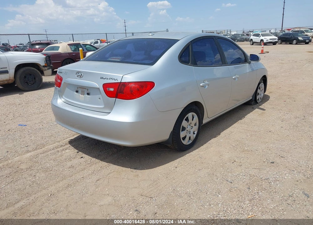 2008 HYUNDAI ELANTRA GLS/SE VIN: KMHDU46D68U540993