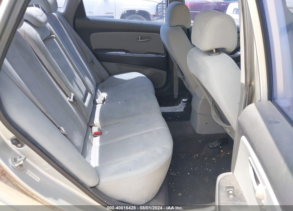 2008 HYUNDAI ELANTRA GLS/SE VIN: KMHDU46D68U540993
