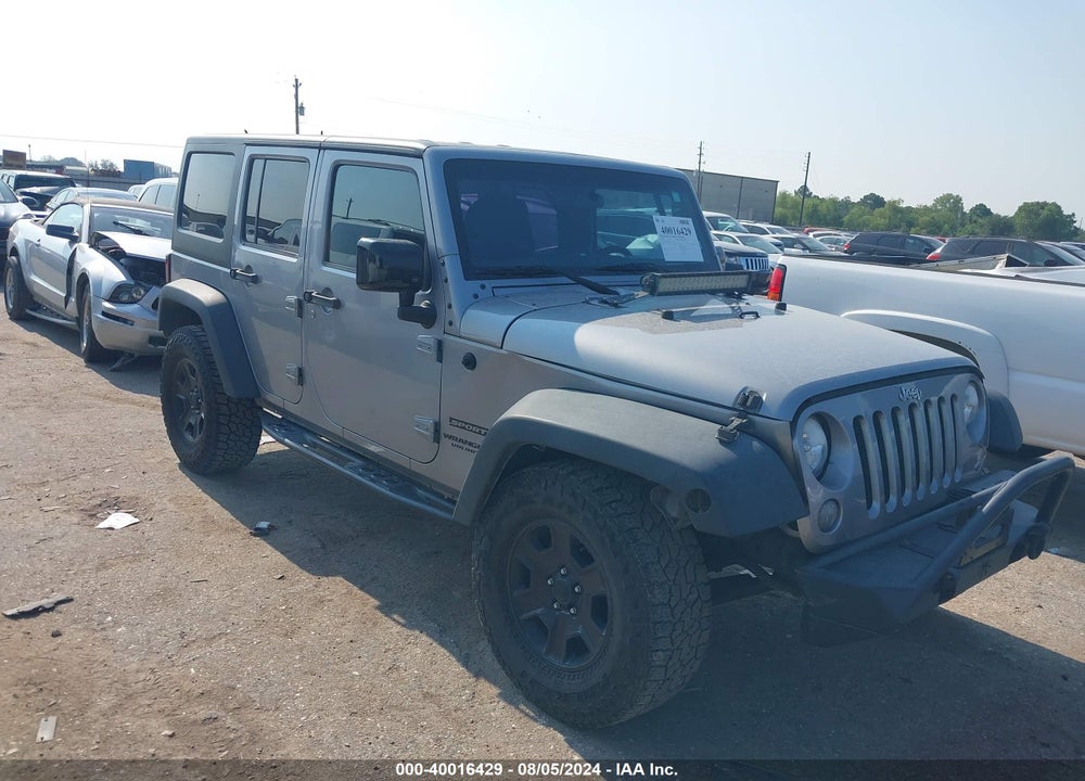 2016 JEEP WRANGLER UNLIMITED SPORT VIN: 1C4BJWDG6GL252120