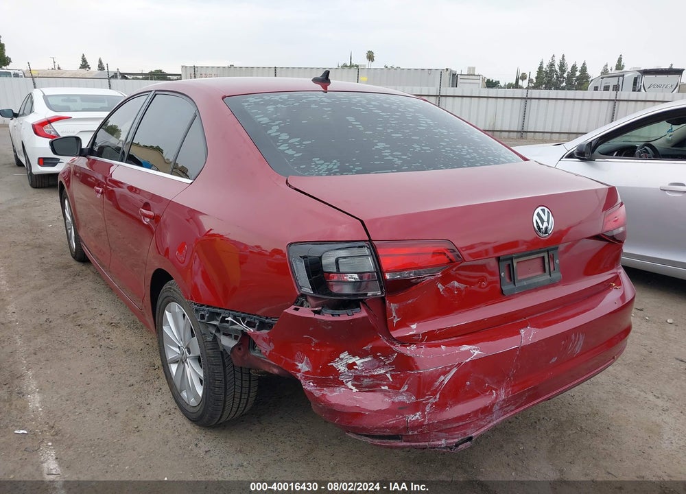 2016 VOLKSWAGEN JETTA 1.4T SE VIN: 3VWD67AJ3GM316240