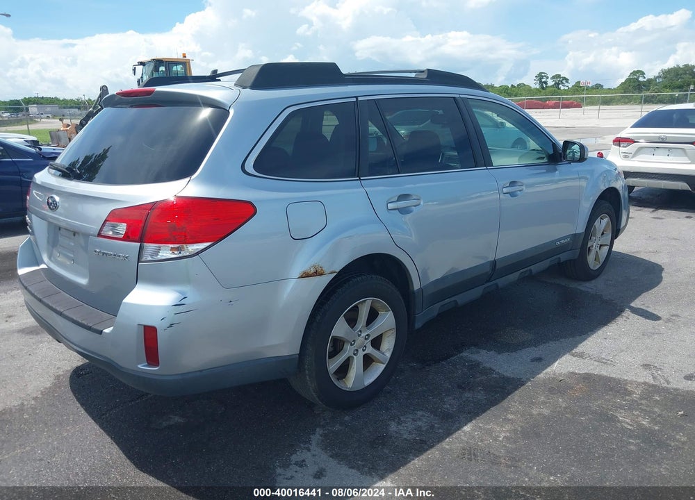 2013 SUBARU OUTBACK 2.5I PREMIUM VIN: 4S4BRCGC9D3260364