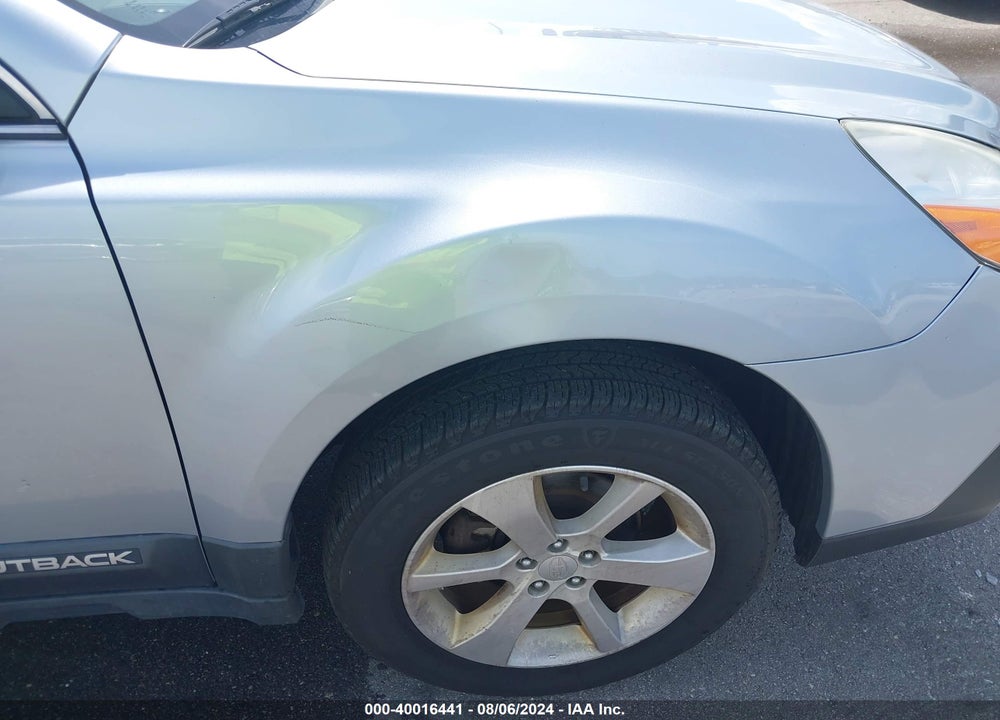 2013 SUBARU OUTBACK 2.5I PREMIUM VIN: 4S4BRCGC9D3260364