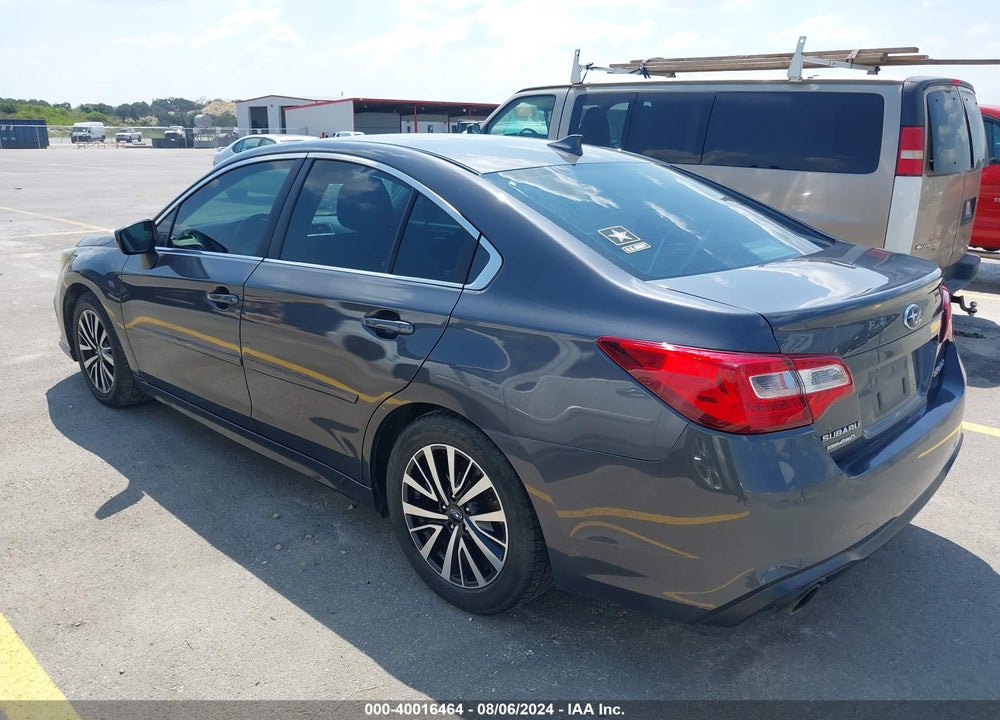 2018 SUBARU LEGACY 2.5I PREMIUM VIN: 4S3BNAC65J3033012