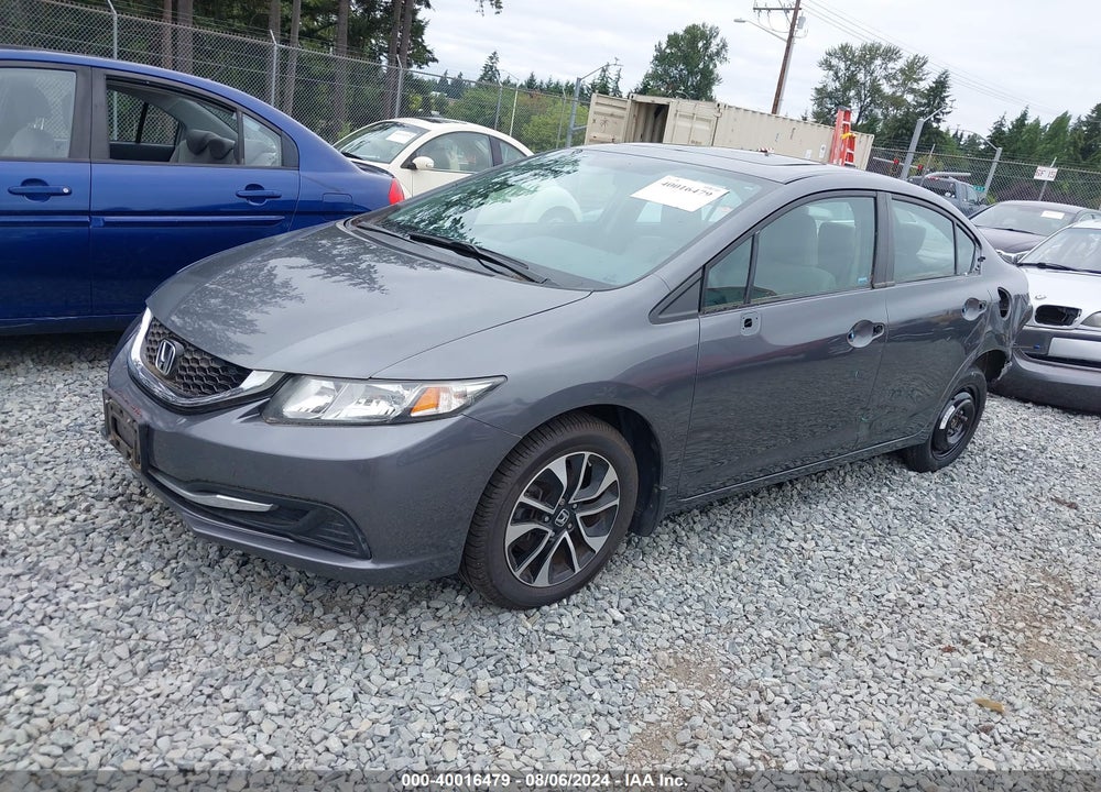 2013 HONDA CIVIC EX VIN: 19XFB2F83DE220534