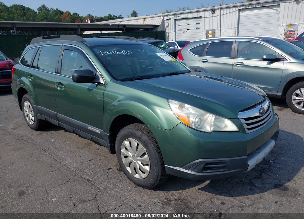 2010 SUBARU OUTBACK 2.5I VIN: 4S4BRBAC0A3370217