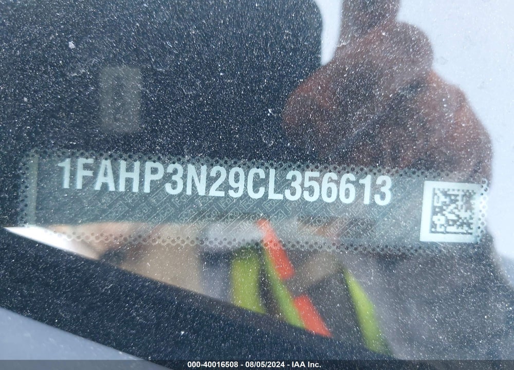 2012 FORD FOCUS TITANIUM VIN: 1FAHP3N29CL356613
