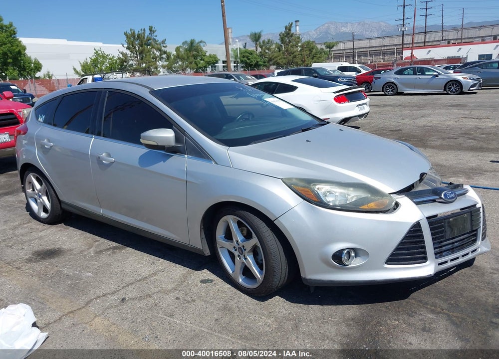 2012 FORD FOCUS TITANIUM VIN: 1FAHP3N29CL356613