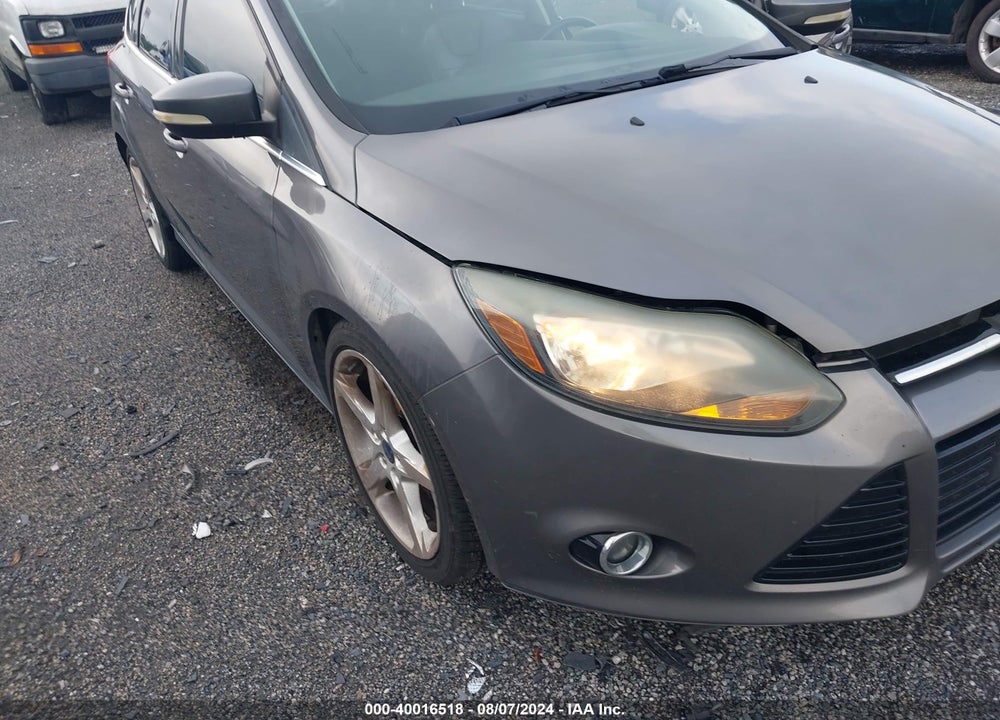2014 FORD FOCUS TITANIUM VIN: 1FADP3N26EL403694