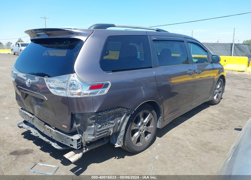 2011 TOYOTA SIENNA SE VIN: 5TDXK3DC9BS159534