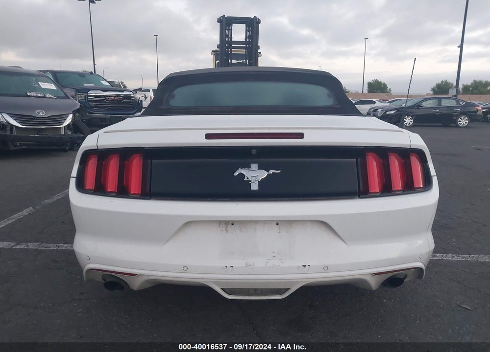 2017 FORD MUSTANG V6 VIN: 1FATP8EM3H5210454