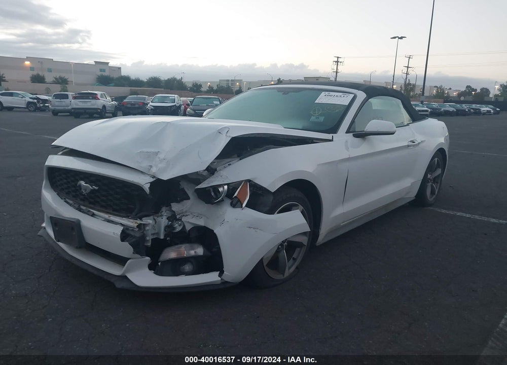 2017 FORD MUSTANG V6 VIN: 1FATP8EM3H5210454