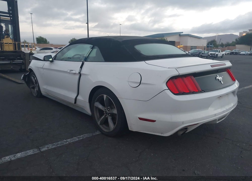 2017 FORD MUSTANG V6 VIN: 1FATP8EM3H5210454