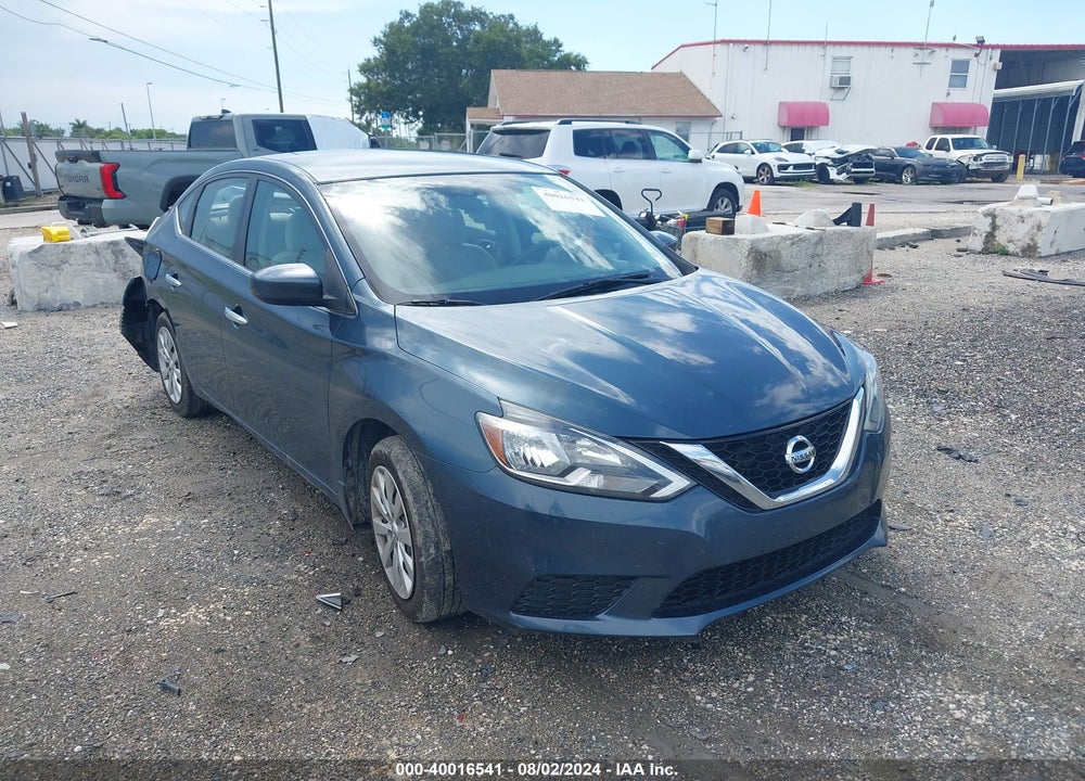 2017 NISSAN SENTRA SV VIN: 3N1AB7AP3HY285803