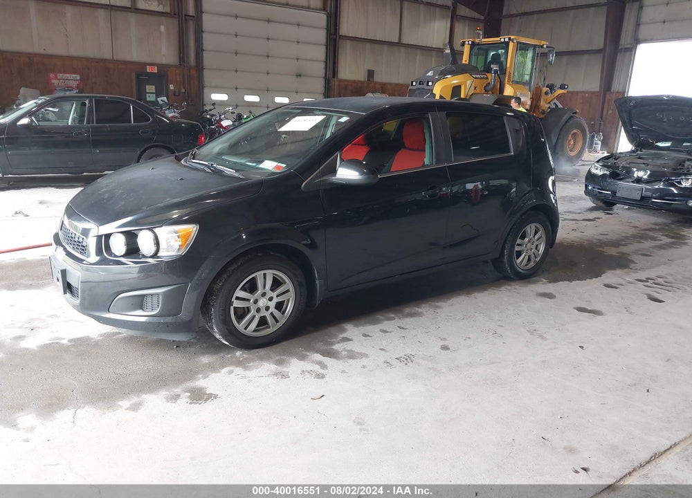 2016 CHEVROLET SONIC LT AUTO VIN: 1G1JC6SBXG4107730