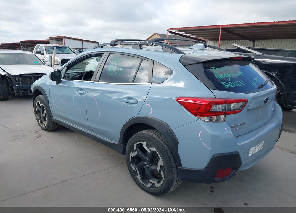 2021 SUBARU CROSSTREK LIMITED VIN: JF2GTHNC8M8238582