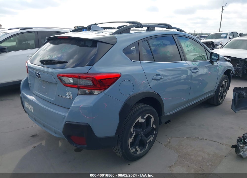 2021 SUBARU CROSSTREK LIMITED VIN: JF2GTHNC8M8238582