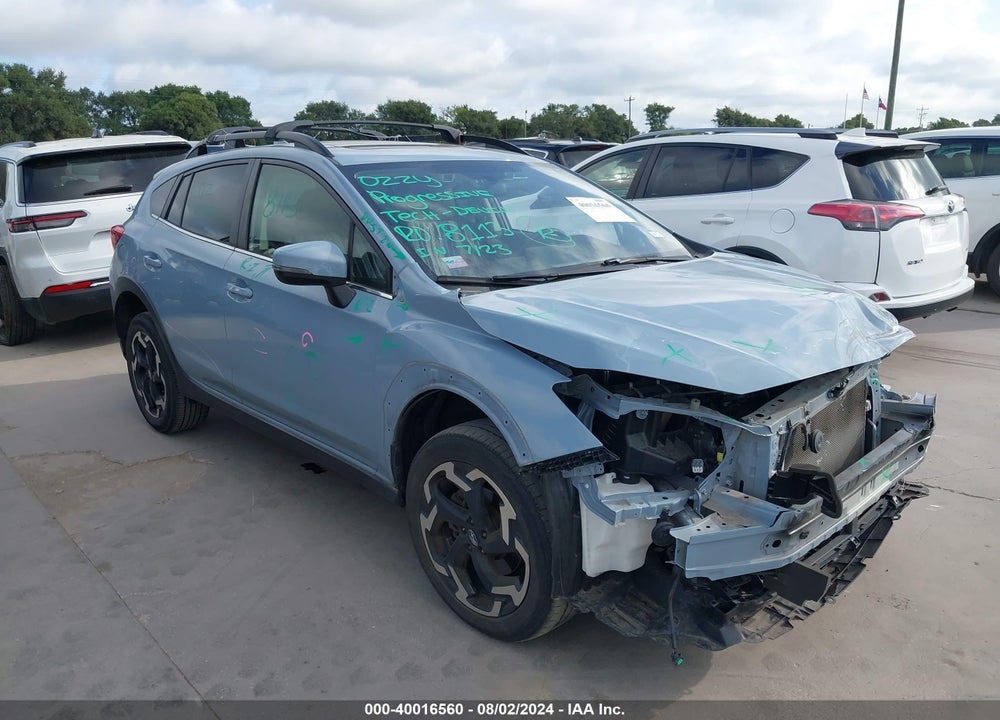 2021 SUBARU CROSSTREK LIMITED VIN: JF2GTHNC8M8238582