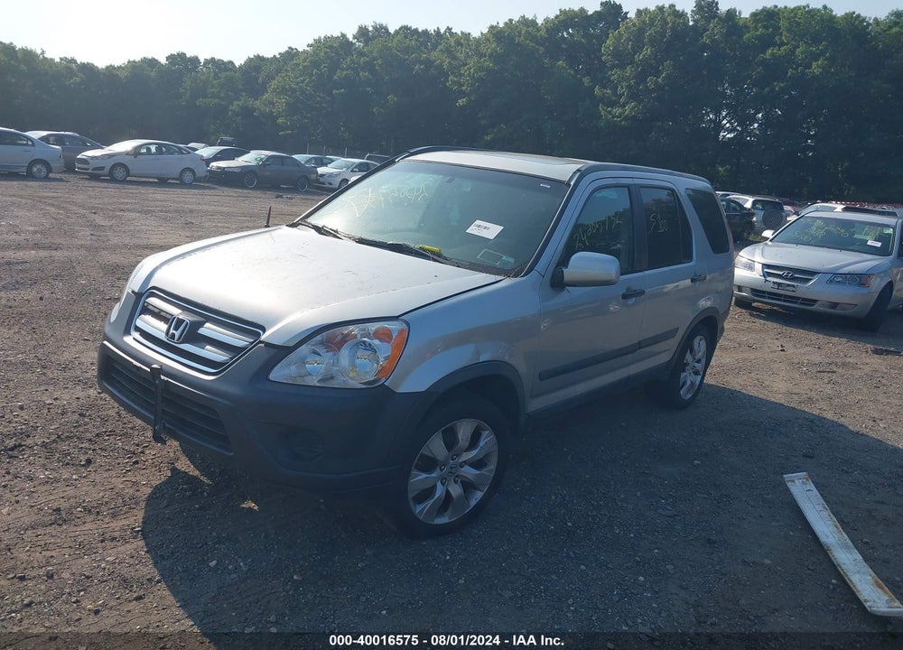 2006 HONDA CR-V EX VIN: SHSRD78866U416412