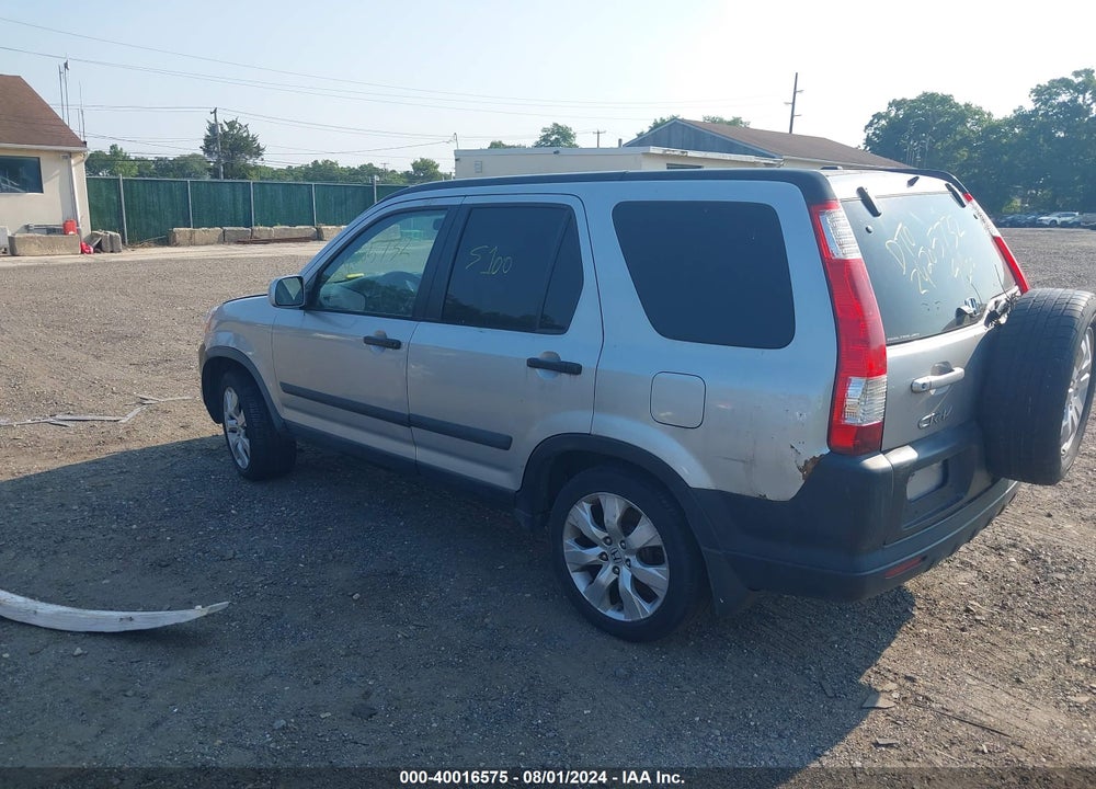 2006 HONDA CR-V EX VIN: SHSRD78866U416412