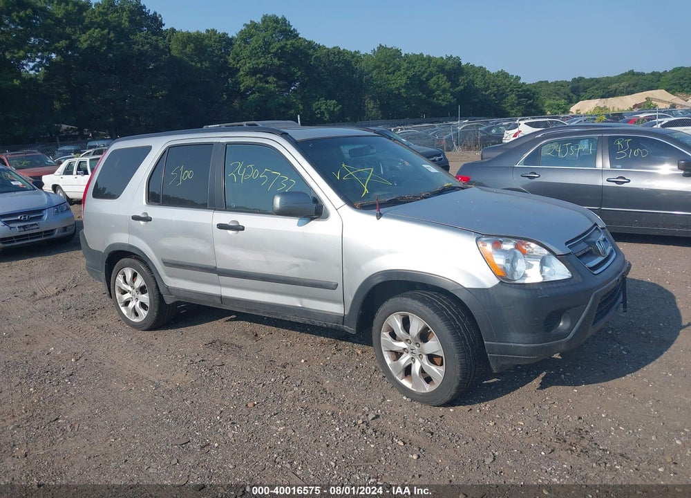 2006 HONDA CR-V EX VIN: SHSRD78866U416412
