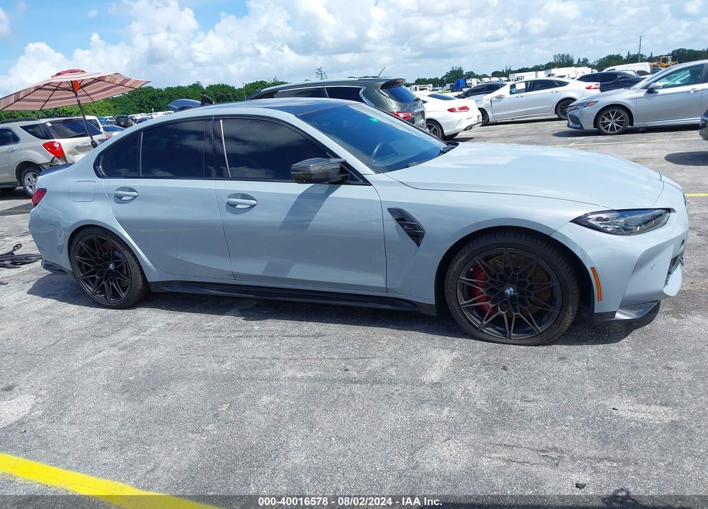 2022 BMW M3 VIN: WBS33AY0XNFL75907