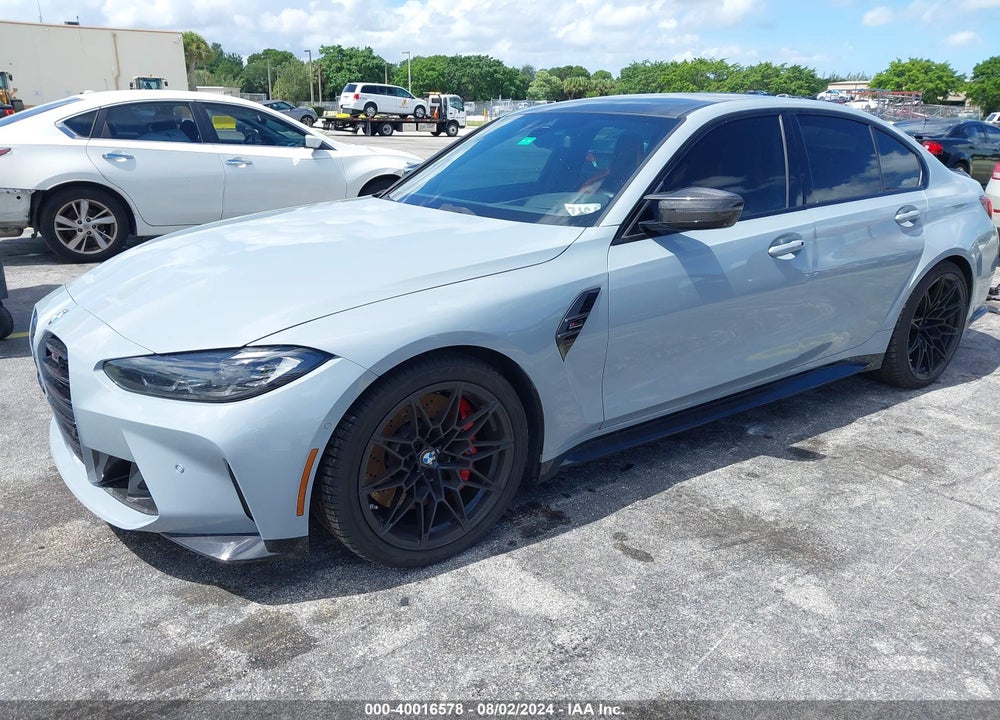 2022 BMW M3 VIN: WBS33AY0XNFL75907
