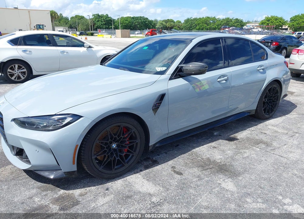 2022 BMW M3 VIN: WBS33AY0XNFL75907