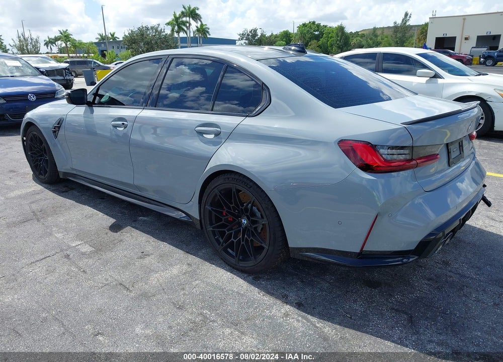 2022 BMW M3 VIN: WBS33AY0XNFL75907